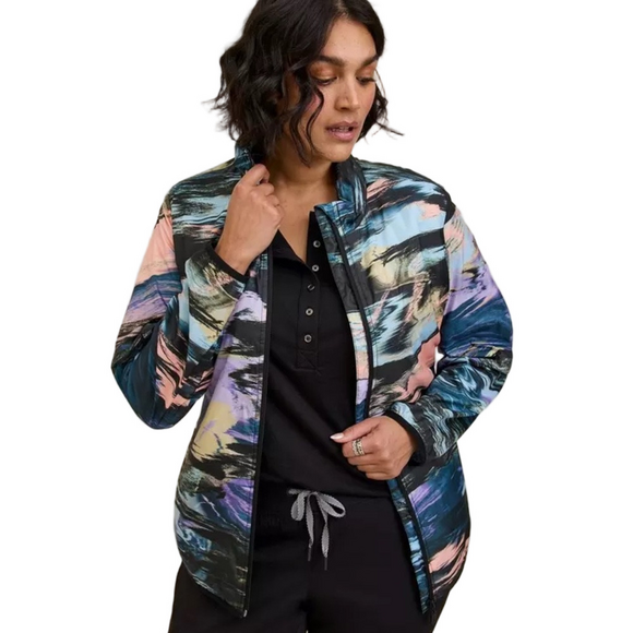 torrid Jackets & Blazers - Torrid 1 Happy Camper Polyester Woven Lightweight Active Jacket Size 14-16